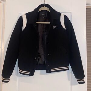 Obey Black and White Bomber Jacket